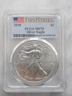 2018 American Silver Eagle PCGS MS70 First Strike