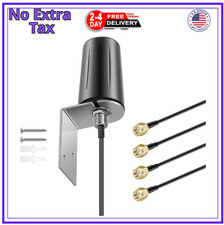 4x4 MIMO Omnidirectional Low Profile Wide-Band 4G LTE 5G External Antenna for...