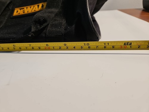 DEWALT Heavy Duty Nylon Small Tool Bag Tote Bag 11” x 8.5” x 6” - Picture 3 of 12