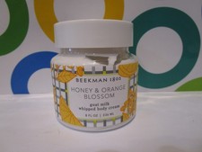 BEEKMAN 1802  HONEY  ORANGE BLOSSOM WHIPPED BODY CREAM  8 OZ
