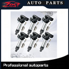 6X Ignition Coil + Iridium Spark Plug OEM Set For Cadillac GMC Chevy Buick UF569