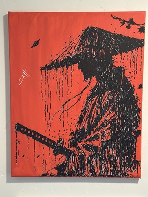  The Ronan  Acrylic Painting on Canvas - Original Art Signed by CAHomer 