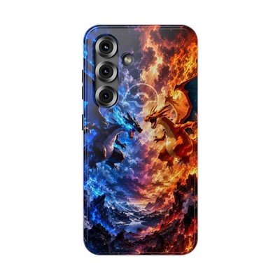 Charizard X vs Charizard Y - Impact Resistant - iPhone & Samsung Phone Case