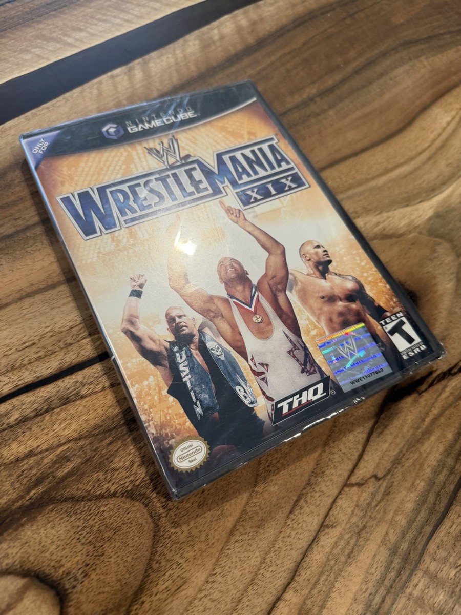 WWE Wrestlemania XIX (Nintendo GameCube, 2003) Brand New Sealed US