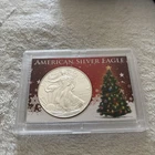 2021 1oz American Silver Eagle .999 - In Whitman 'Tis the Season Slab - Rare!!!