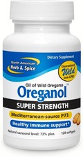 North American Herb  Spice, Oregano Oil Super Strength, 120 Count