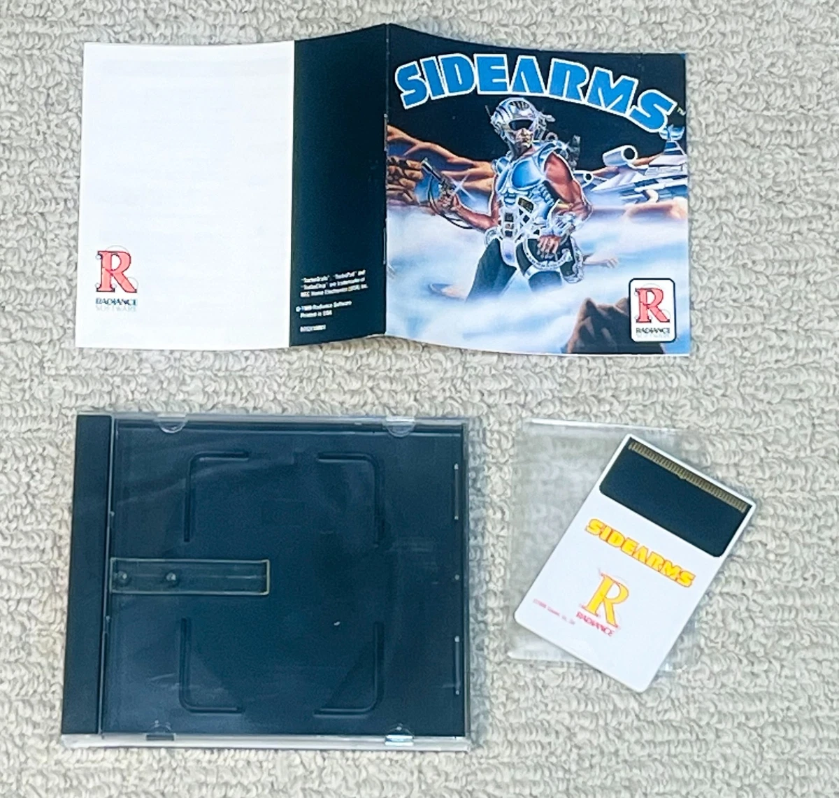 Jeu Vidéo Side Arms Special Hyper Dyne Pour PC Engine CD-Rom - Version Japonaise - Très Bon état