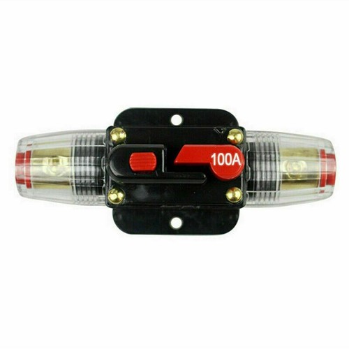 Heavy Duty Solar Energy Inline Circuit Breaker Fuse Holder for 20150AMP Trip - Picture 2 of 42