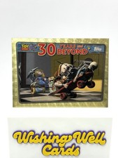Marketplace image: 2025 Topps Toy Story 1/1 30 Years and Beyond Superfractor Woody's Escape #30Y-14
