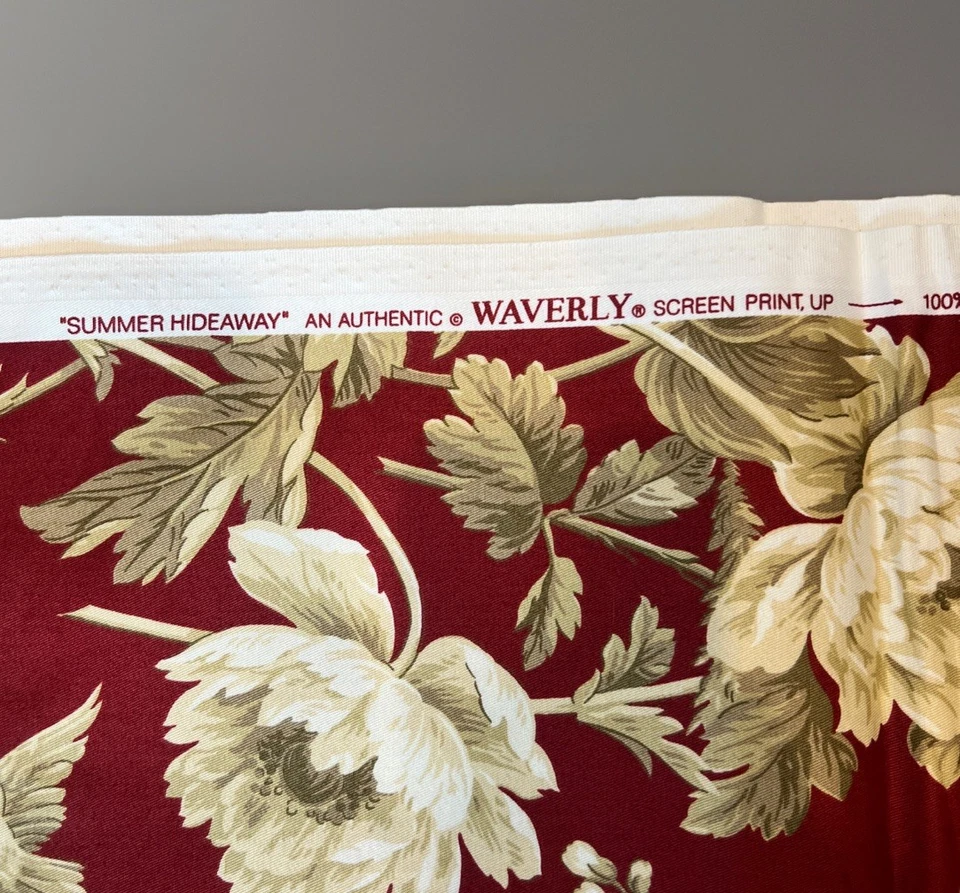Ткань Waverly Summer Hideaway 100% хлопок 2 ярда только для химчистки - Изображение 2 из 4