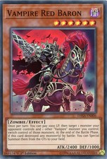 Yu-Gi-Oh TCG DASA-DE006 SR Vampir Roter Baron Dunkler Retter