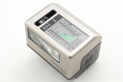 [TOP MINT w/ Case] Contax TLA200 Silver Shoe Mount Flash G1 G2 Camera from JAPAN - Picture 5 of 10
