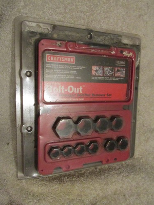 #ad NOS Craftsman 52166 Low Profile Bolt Out 10 Piece Damage Nut Remover Set Sealed $45.55