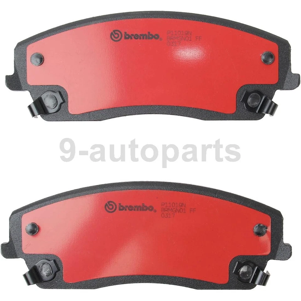 Kit de freno trasero delantero Brembo OE rotores de disco pastillas de cerámica para Chrysler 300 2010 Foto 2 de 4