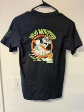 Vintage Monster Masher 1980s Graphic Screen Stars Best USA Tee Shirt Size Small