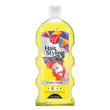Extra Hold 6 Hair Styling Gel Alcohol Free , 20oz 519ml