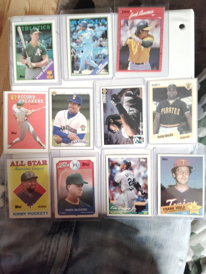 Lote de tarjetas deportivas Ken Griffey Jr. y más... Foto 4 de 4