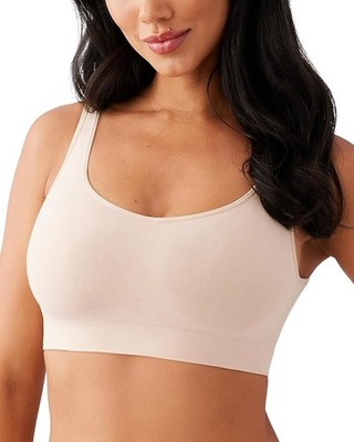 Wacoal X1548 Feeling Flexible Seamless Full Busted Bralette, Rose Dust, Large