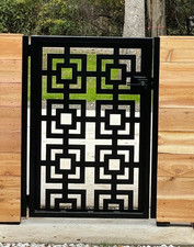 Factory direct steel metal gate  Free US delivery