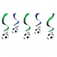 5 Fach Partydeko Deko FußBall Fenster HäNgedeko Raumdeko Neu Partydeko