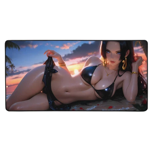 Boa One Piece Waifu 16"x32" XL Mouse Pad Desk Mat Gaming Play Mat Ecchi TCG CC