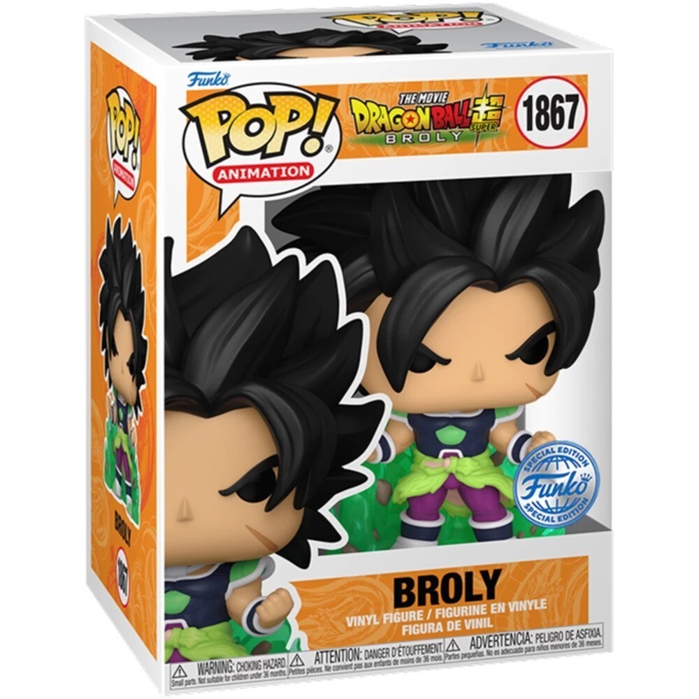 FUNKO POP #1867 DRAGON BALL BROLY (ENRAGED) FN81677 | eBay