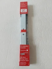 Richelieu Euro Slide 12 " 300mm 3/4 Extension Side Mount Drawer/White TU10230300