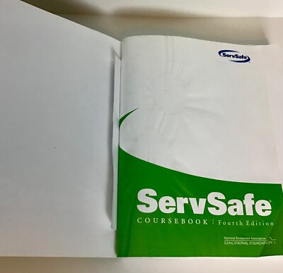 洋書 ServSafe Coursebook Fourth Edition SERVSAFE COURSEBOOK, FOURTH EDITION by Nra Educational | eBay
