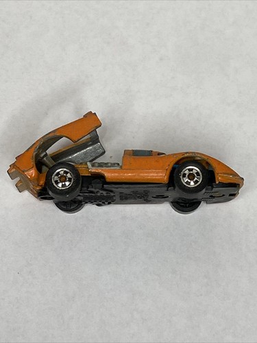 Hot Wheels P-917 Porsche , Enamel Orange, 1977 Flying Colors, Blackwalls, MI HK - Picture 3 of 7