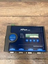 MOXA NPort 5410 4 port RS232 serial device server w/10/100, DB9M