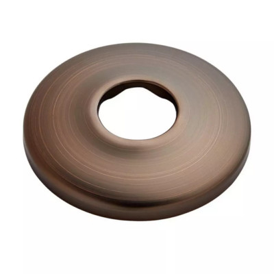 SIGNATURE HARDWARE LOW PATTERN SURE GRIP WALL FLANGE- 1/2'' IPS-OIL RUBBED BRONZE