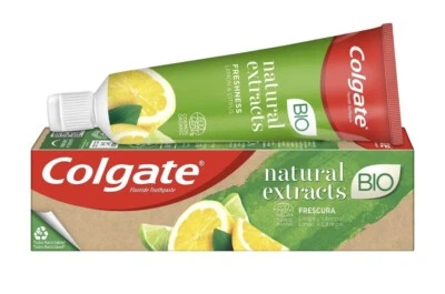 *Lot de 3* dentifrice COLGATE natural extract citron bio 75 ml 05/2026