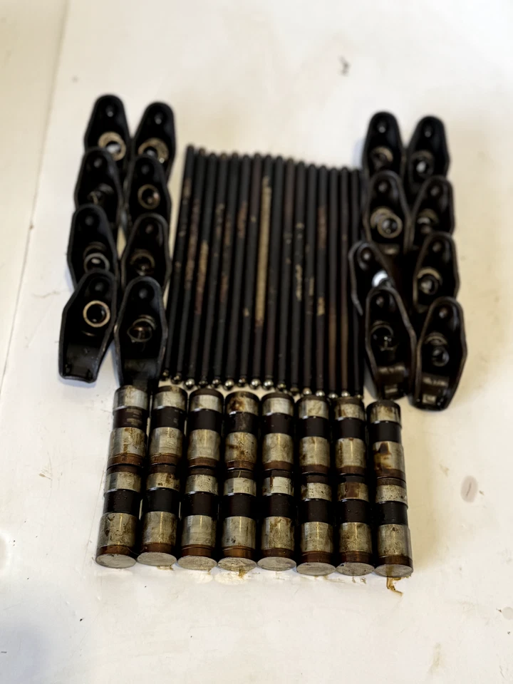 1991 GMC C1500 305 ENGINE LIFTERS / ROCKERS / PUSHRODS USED FOR PARTS OEM - Image 2 of 4