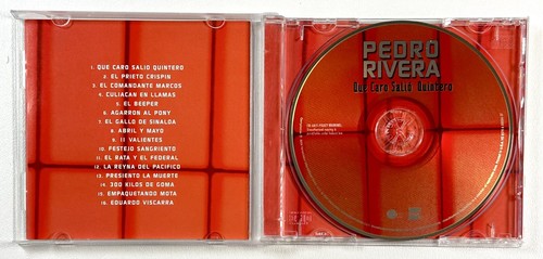 PEDRO RIVERA Que Caro Salio Quintero CD 2004 Venevision Regional Mexican - Picture 3 of 5