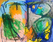 RYU ORIGINAL ONE OF A KIND PAINTING ON PAPER HAND SIGNED