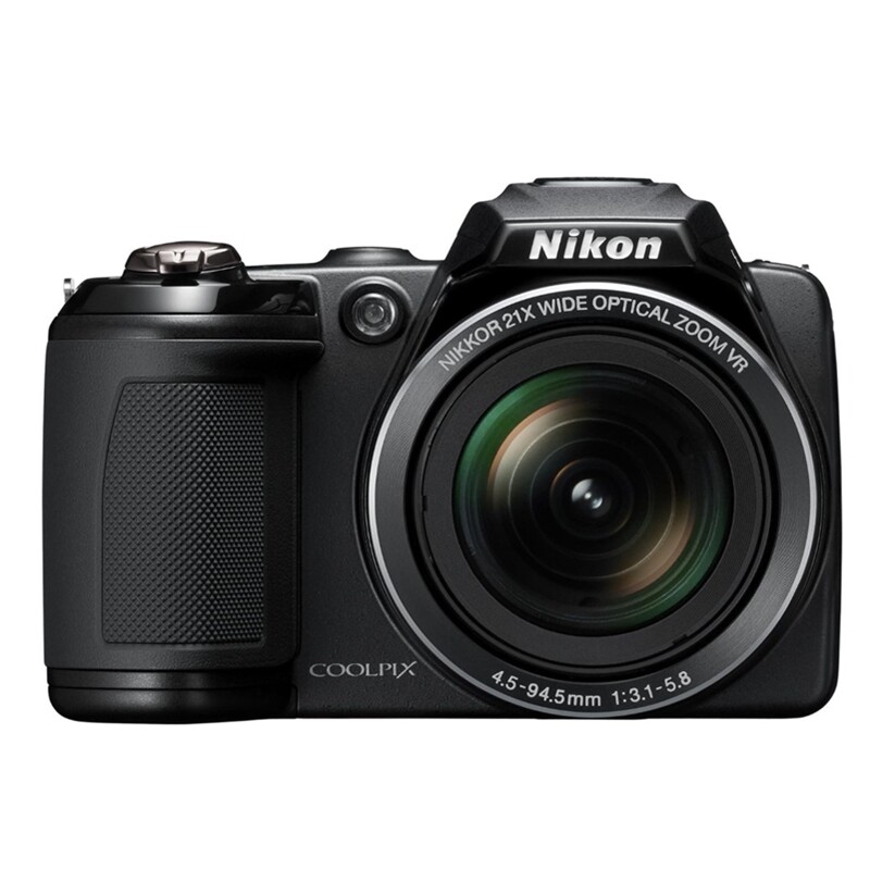 Nikon COOLPIX L310 14.0MP Digital Camera 21x Optical Zoom -Black