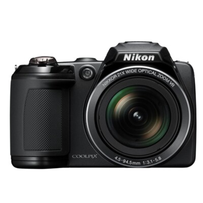 Nikon COOLPIX L310 14.0MP Digital Camera 21x Optical Zoom -Black