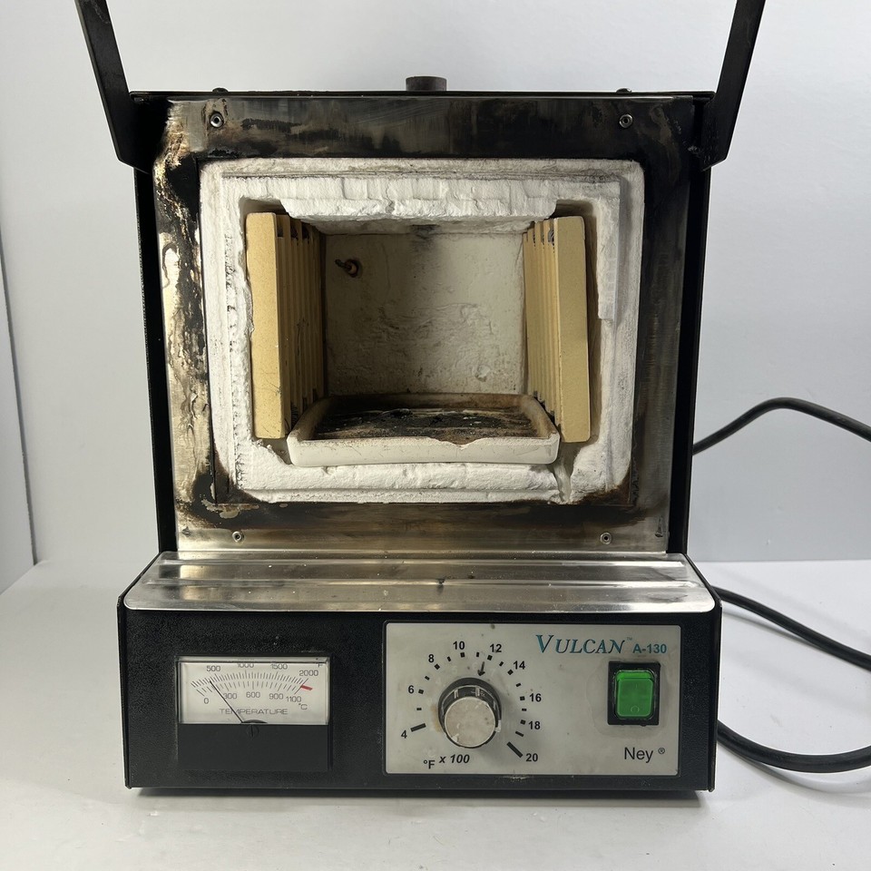 Degussa Ney Vulcan A130 Burnout Oven Furnace Dental Lab or Jewelers