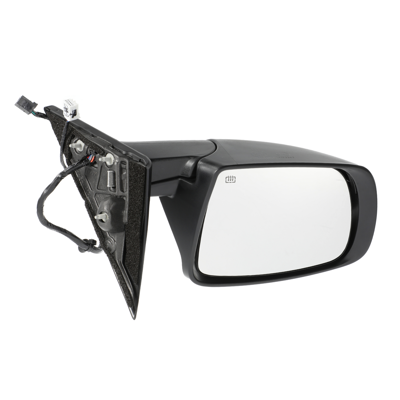 GENUINE MASERATI Left Side Outside Rear View Heated Mirror Less Cap 670048067