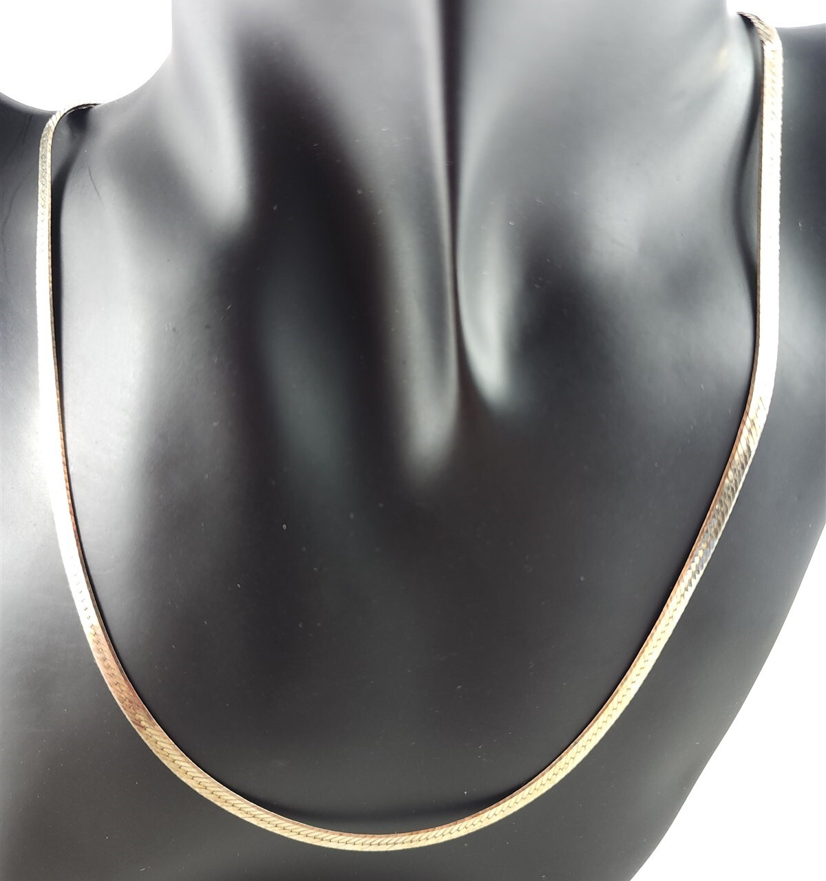 Danecraft Vintage Solid Sterling Flat Herringbone… - image 1