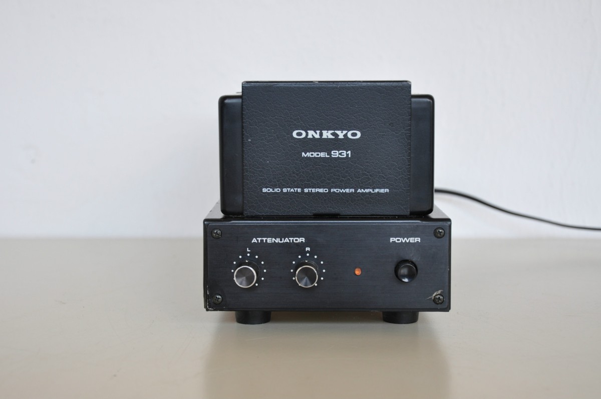 ONKYO Integra 931 ステレオパワーアンプ ONKYO 931 / M-931 Power Amp fully functional and nice | eBay