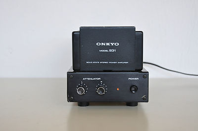 ONKYO Integra 931 ステレオパワーアンプ ONKYO Integra 931の仕様 オンキヨー/オンキョー