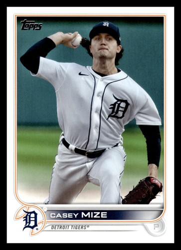 2022 Topps Serie 2 Casey Mize erweiterte Statistik/300