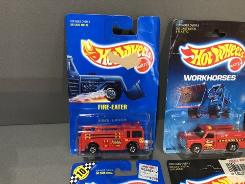 Lotto di 6 cavalli Hot Wheels vintage nuovi con scatola - Foto 2 di 11