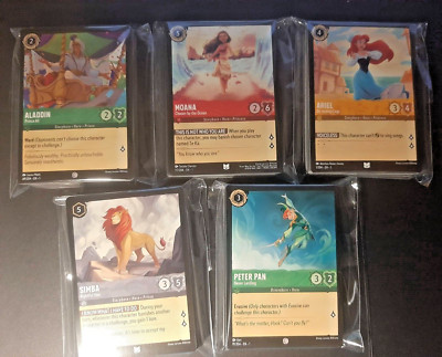 *** Disney LORCANA TCG 45 cards LOT *** First Edition - High variance