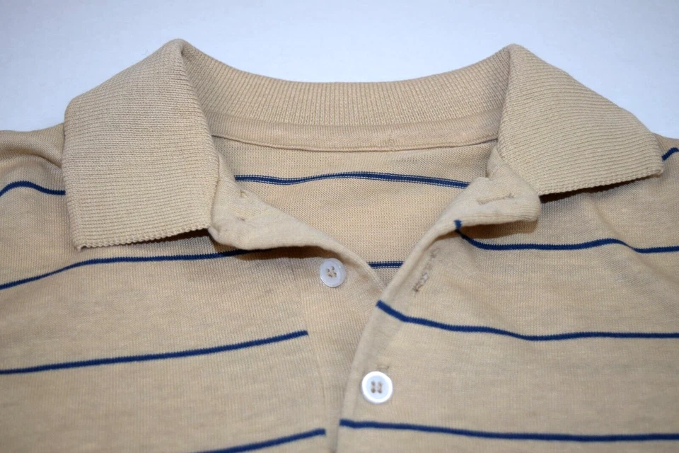 Camisa Vintage The Hare Montgomery Ward Talla S Años 70 80 Tostado Polo Cobain Especial Foto 4 de 4