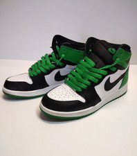 NIKE AIR JORDAN 1 HIGH OG GS LUCKY GREEN SIZE 4.5Y 6W