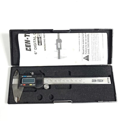 Cen-Tech 6'' Digital Caliper Model 47257