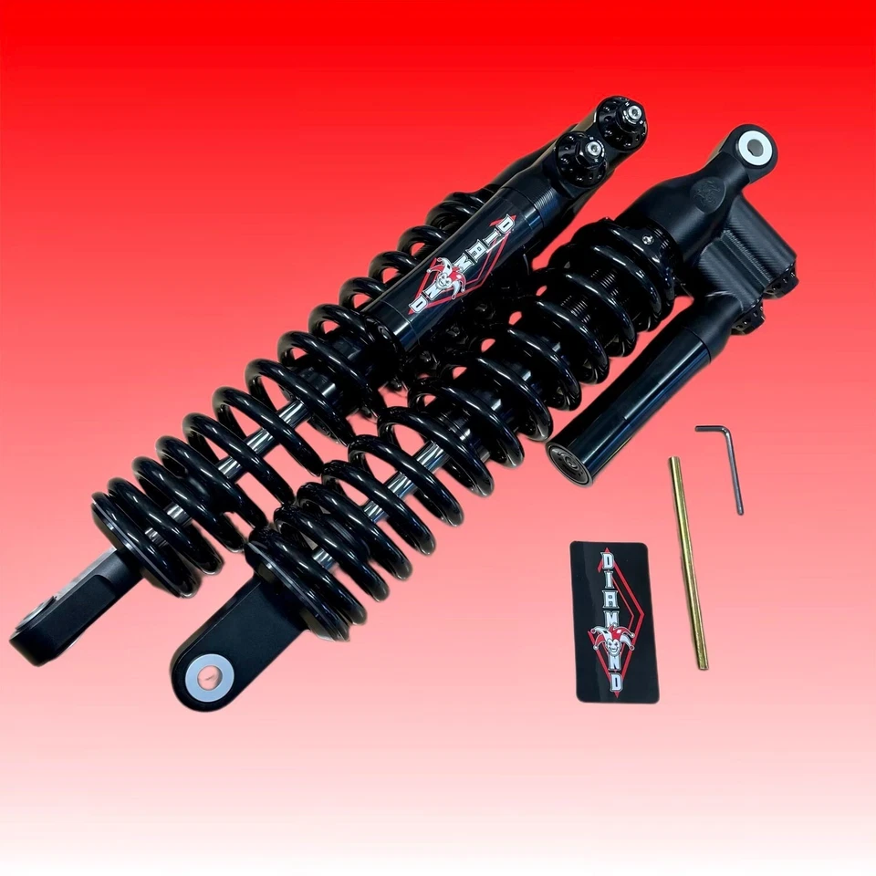 DIAMOND+ 400mm FRONT Machined Shocks w/Reservoirs for Polaris Sportsman - Image 2 of 4