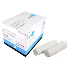 8 Box CONFORMING STRETCH GAUZE 4" ROLL NON STERILE BANDAGE 96 ROLLS 3104 DYNAREX